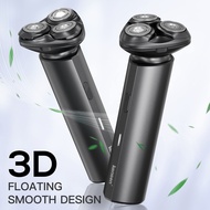 Kensen Electric Razor 3D Floating Waterproof Shaver Beard Trimmer 3 Blade Portable Clean Beard USB T