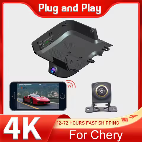 4K Plug and Play WIFi Car DVR Video Recorder Customized For Chery Tiggo 8Pro,For Tiggo 7Plus High Ve