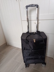 黑色五輪 轆 購物車 5 wheels smooth rolling shopping cart/trolley (Bag-32 *22 *43 cm)