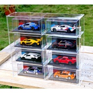 [Building Block City Store] Acrylic Display Box B082 8 Compartments Suitable For 7-11 Ducatiliman 1: