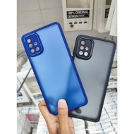 Plating Case Casing for Samsung A51 Cover Protect Clear Simple