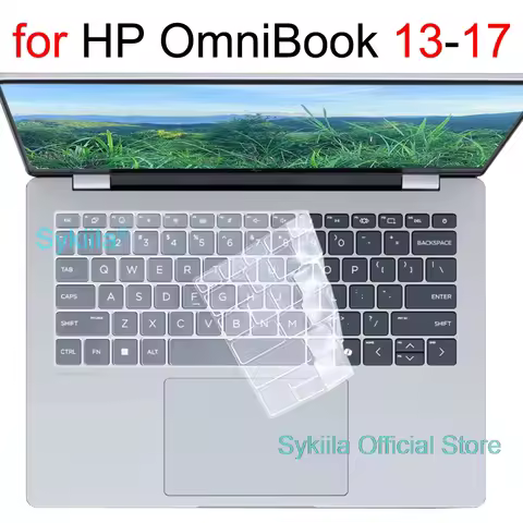 Keyboard Cover for HP Omnibook 3 5 7 X Ultra Flip AI 13 14 15 16 17 fh fd fp he az fb bf dc ha Silic