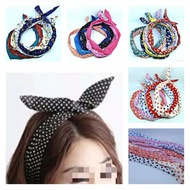 Wire Headband - Bunny Canvas Wire Headband Chibi Headband Headband Accessories