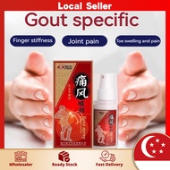 【SG stock】Gout spray detumescence pain relief toe finger joint swelling and pain relief uric acid go