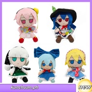 FUMO Touhou Project Plush Cirno Toys Izayoi Sakuya Stuffed Dolls Gift For Reisen Udongein Inaba Flan