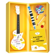 Enya Nova U Mini Coco Ukulele and Percussion Set (4-in-1 pack)