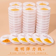Transparent Elastic String, Transparent Crystal Elastic String, Tali Getah, Tali Gelang