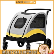 60KG Pet Stroller Extra Large Size Pet Trolley Upgraded Wheel Version Outdoor Stroller for Pet丨Large