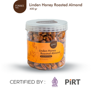 Kacang Almond Panggang Madu Forbee 400g | Linden Honey Roasted Almond | Snack Sehat | Cemilan Sehat
