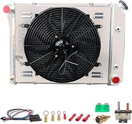 Aluminum Radiator for 1973-1974 Chevy Nova Olds Omega Chevy Nova Olds Omega Buick Apollo Pontiac Ven