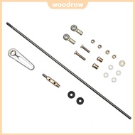 [New] ACA-1800 Column Arm Shift Link Set Universal Shift Transmission Column Linkage Kit Adjustable 