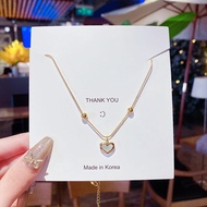 [ Best Seller ] Kalung Titanium Import / Kalung Titanium Wanita Anti Karat / Kalung Titanium Korea