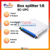 Pasif Splitter 1 8 SC UPC Passive Splitter BOX 1 8 SC UPC
