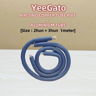 [¼” - ⅜” = 1Meter] (1HP/2HP) AIRCOND PIPE INSTALLATION INDOOR & OUTDOOR WITH COPPER TUBE CONDITIONER