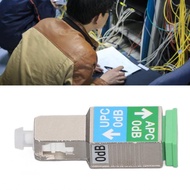 Supergoodsales Fiber Optic Adapter  Reduce Noise SC UPC to Ceramic Metal Low Insertion Loss Connecto