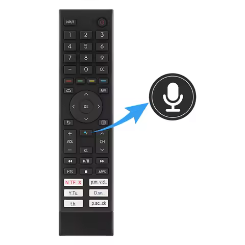 Remote Control ERF3J80H ERF3A80 ERF3I80H ERF3F80H ZDA205M ERF3W80H for Hisense 4K Ultra HD TV 55U6G 
