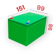 Large battery box, 4 cell box 32140, double pump box