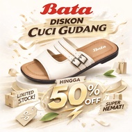 BATA Women's Sandals Bata Slip On Casual Buckle Strap Comfortable Soft