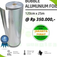 DISKON PLASTIK BUBBLE / BUBLE WRAP ALUMUNIUM FOIL DKM+ ROLL 120X25