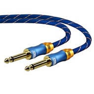 EMK JT-L2 CABLE 6.35MM MALE TO MALE MONO 2 MTR