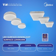 MIDEA 18W 24W ROUND LED SURFACE DOWNLIGHT