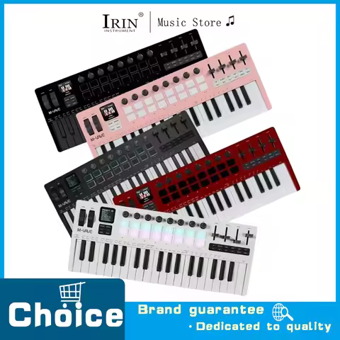 M-VAVE MIDI Controller Pro Portable keyboard 16 RGB Pads 8 Knobs Built-in Synthesizer Keyboard SMK-3
