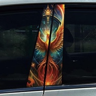 Phoenix Train Center Track Sticker, Set of 2, B Track Protective Film, Decorative Sticker, Train B T