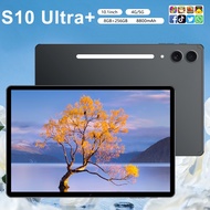 S10 Ultra+ SmartTablet 4G/5G Network 10.1-inch Screen Memory 8GB+256GB Battery 8800mAh Android 14 Du