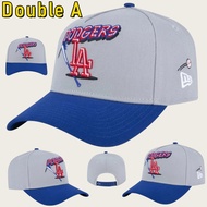 Major League Baseball Los Angeles Dodgers World of Logos Curved Eaves Baseball Cap Adjustable Fashio