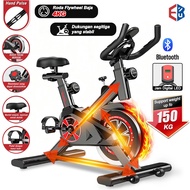 Spinning bike Sepeda statis peralatan fitness dalam ruangan yang sangat tenang / Alat Fitness Spinni