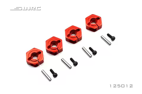 SN-RC 125012 1:10 RCAccessories OPTION ALU WHEEL HUB 12mm SN-RC 125013 1:10 RCAccessories ALU WHEEL 