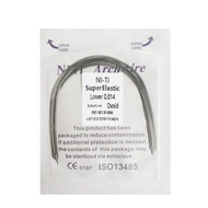 10pcs/ pack High-Quality Super Elastic Orthodontic NITI Archwire in Various Sizes  Lower/Upper 012/0