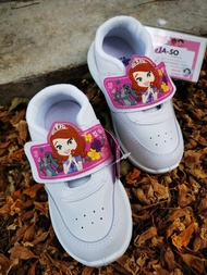 รองเท้านักเรียน รองเท้าพละ Chappy เจ้าหญิง โซเฟีย - Sofia SF-222 ตีนตุ๊กแก รองเท้านักเรียนหญิง