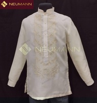 BARONG TAGALOG PINA ORGANZA (FERNANDO) CHINESE COLLAR