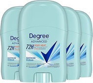 Degree Shower Clean Dry Protection Antiperspirant Deodorant Stick, 0.5 oz (Pack of 4)