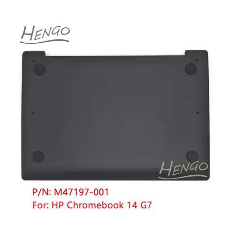 M47197-001 Black New For HP Chromebook 14 G7 Lower Case Bottom Case Base Cover D Shell