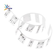 Removable Piano Keyboard Note Labels Staff Piano Key Stickers 88-Key Full Size