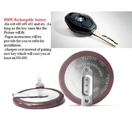 [READY STOCK] 1 pcs Original VL2020 Remote diamond Key Rechargeable Battery 3V 45mAh for BMW E39 E46