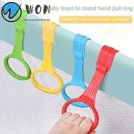 WON 2/4PCS Baby Crib Hooks, Plastic Light Weight Playpen Pull Ring, Cute Playpen Accessories Baby Wa