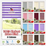 𝗭𝗘𝗕𝗥𝗔 𝗕𝗟𝗜𝗡𝗗 PURPLE / Bidai Zebra Moden/ Zebra Blind/Bidai Tingkap / ROLLER BLINDS PREMIUM Zebra Blind