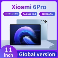 【Hot selling】2023 Global version Xioami HD Screen Pad 6 pro Tablet Android Tablets 11 Inch Snapdragon 870 12GB+512GB Online class office Tablet PC 5G Dual SIM card or WiFi Tab