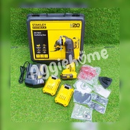 STANLEY เครื่องมัลติทูล รุ่น SCT500D2K-B1 20V (แบต 2แอมป์ 2ก้อน+แท่นชาร์จ) ขัด/เซาะ/ตัด สวิตช์ปรับคว