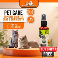 CocoFresh 100% Extra Virgin Coconut Oil for Pets (60ml) - MCT Boost, Skin, Coat, Digestion, Immunity