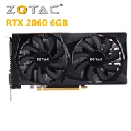 default ZOTAC Geforce RTX 2060-6GD6 Graphic Cards GPU Map For NVIDIA RTX 20 Series RTX2060 6GB 12Nm 