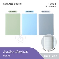 Leather Notebook A5 Deli 22297