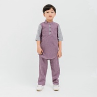 Applekidz Set Setelan Baju Muslim Koko Kurta Turki Anak Laki- laki Umur 2- 8 Tahun Kareem