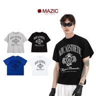 AT07 - "MAZIC" AESTHETIC CLASSY FORM BOXY T-SHIRT