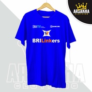 Kaos BUMN BANK BRI BRILINKERS Arsakha Clothing