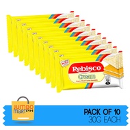 REBISCO CREAM CRACKER SANDWICH 30G / PACK OF 10