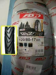 Ban FDR Genzi Pro 120/80-17 Ring 17 Tubeless - Ban Motor Ring 17 - Ban Baru